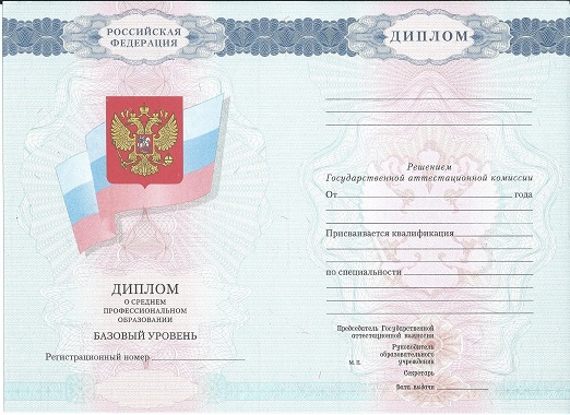 Диплом хореографа 2007-2010 года